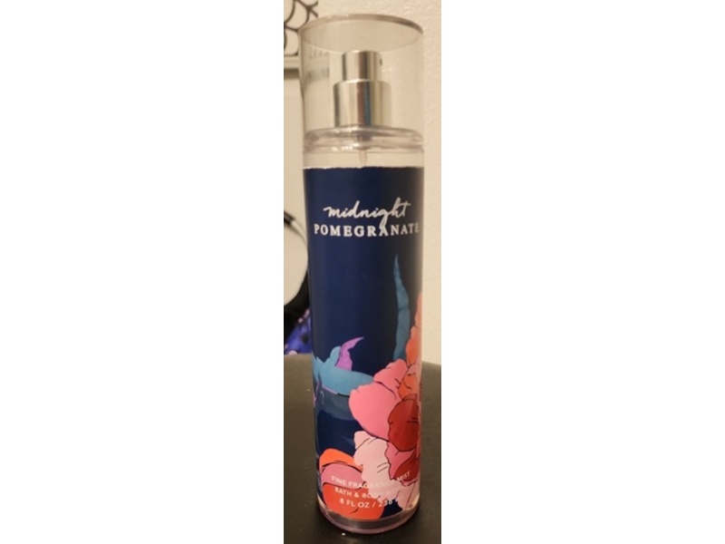 Bath & Body Works Fine Fragrance Mist, Midnight Pomegranate, 8 fl oz/236 mL