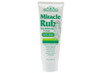 Miracle Of Aloe Miracle Rub Pain Relieving Cream, 42% Aloe, 8 fl oz/240 mL - Image 2