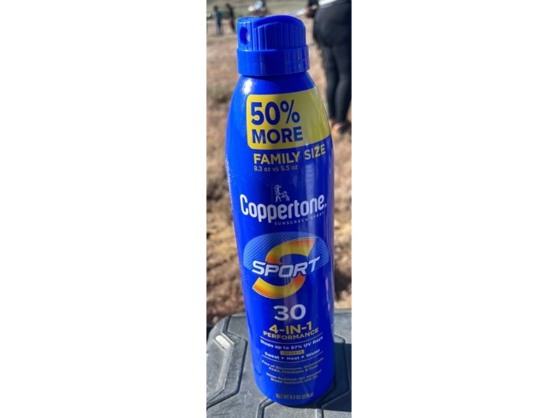 Coppertone Sport Sunscreen Spray, SPF 30, 8.3 oz/235 mL