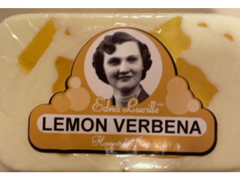 Edna Lucille Frenck Milled Lemon Verbena Soap, 5.5 oz