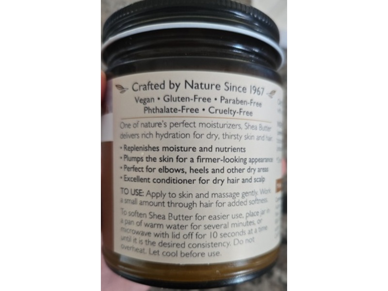 Aubrey-Organic Moisturizer, Shea Butter, 9 fl oz/266 mL