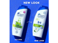 Head & Shoulders 2-In-1 Dandruff Shampoo+ Conditioner, Green Apple, 12.5 fl oz/370 mL - thumbnail 3