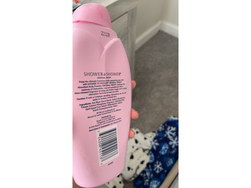 Shower To Shower Original Fresh Body Powder, 13 oz/368 g