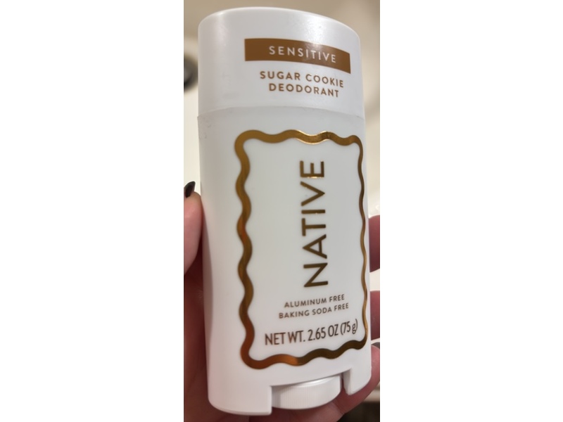 Native Sensitive Deodorant, Sugar Cookie, 2.65 oz/75 g