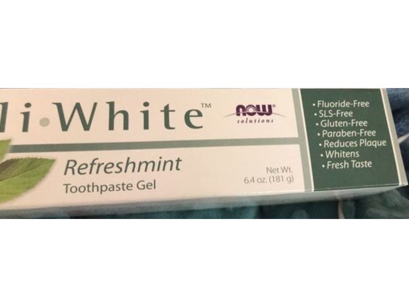 Now Xyliwhite Toothpaste Gel, Refreshmint, 6.4 oz/181 g