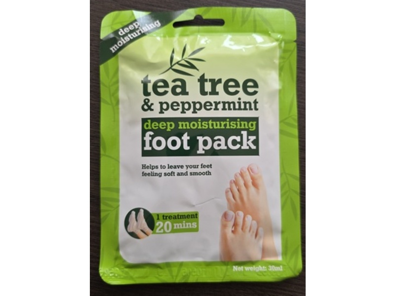 Tea Tree & Peppermint Deep Moisturising Foot Pack