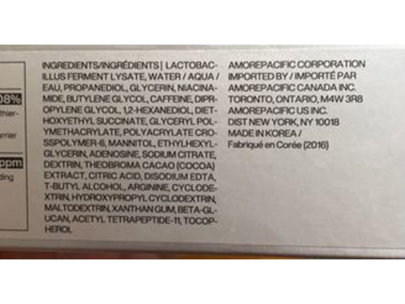 IOPE PDRN Caffeine Shot Face Serum, 1.01fl oz/30mL