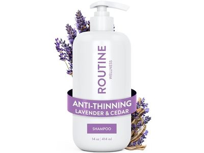Routine Wellness Shampoo, Lavender & Cedar, 14 oz/414 mL