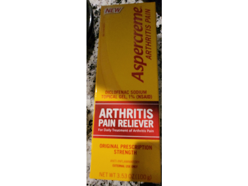 Aspercreme Arthritis Pain Reliever, 3.53 oz/100 g
