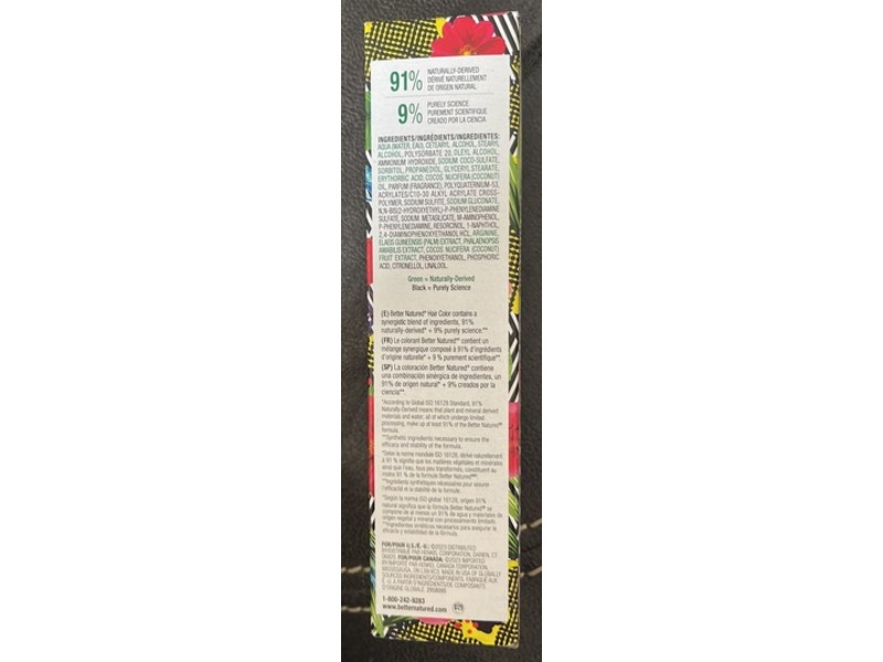 Better Natured Permanent Liqui-Creme Color, 8BA, 2 fl oz/60 mL