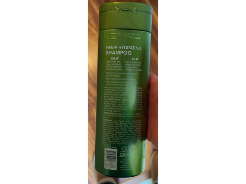 Giovanni Hemp Hydrating Shampoo, 13.5 fl oz/399 mL