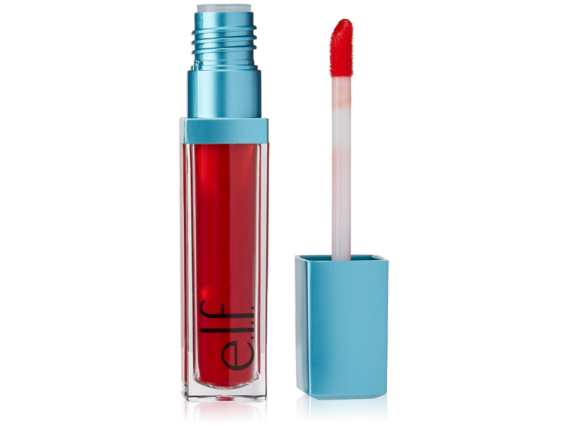 e.l.f. Cosmetics Aqua Beauty Radiant Gel Lip Tint, Red Orange Wash, 0.20 fl oz/6 mL