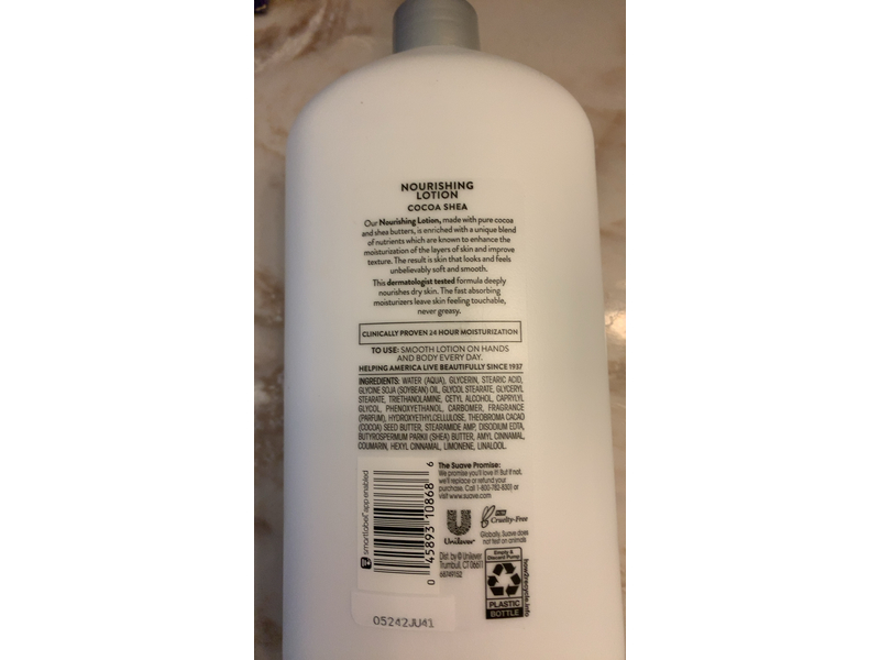 Suave Nourishing Body Lotion, Coco Shea, 32 fl oz/946 mL