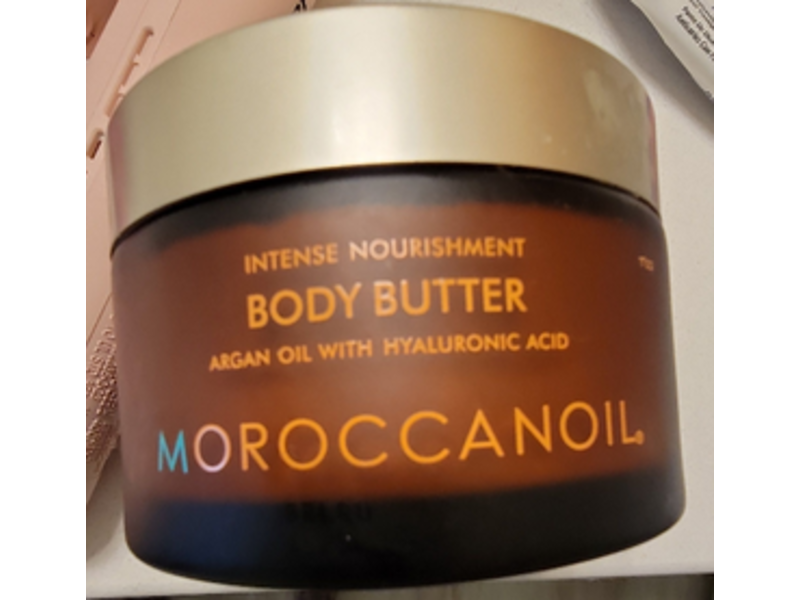 Moroccanoil Intense Nourishing Body Butter, Argan Oil, Hyaluronic Acid, 6.7 oz/200 mL