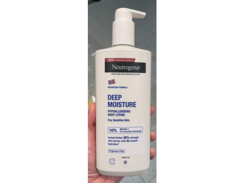 Neutrogena Deep Moisture Body Lotion, 400 mL