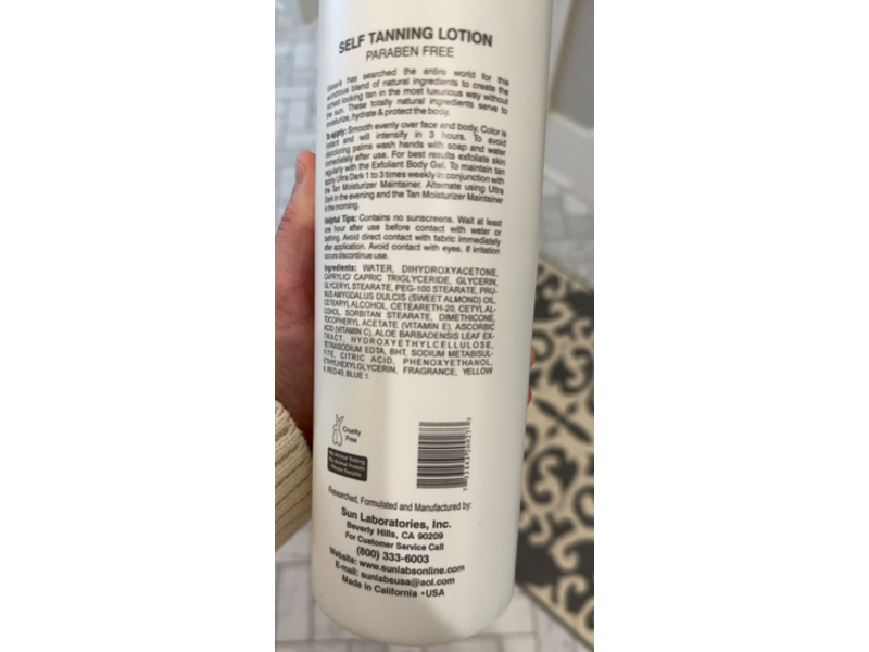 Sun Laboratories Giesee Self Tanning Lotion, Dark, 32 fl oz/944 mL