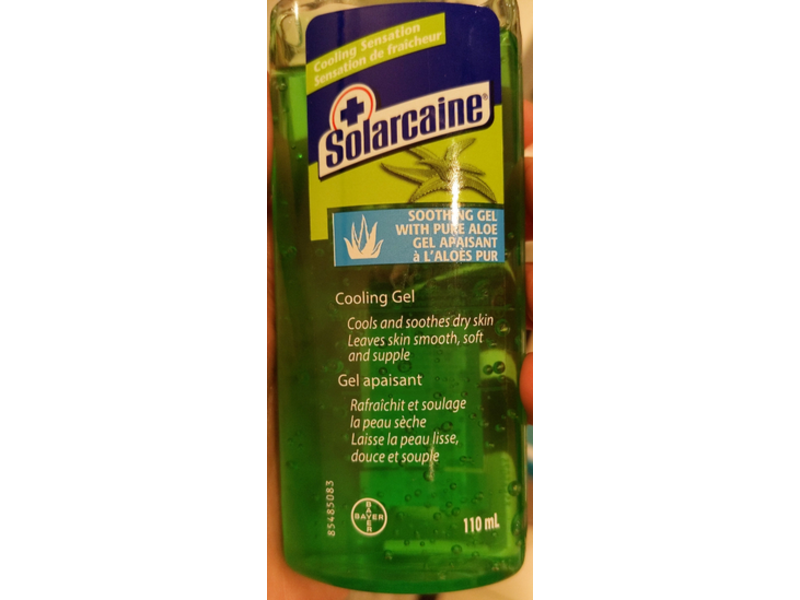 Solarcaine Soothing Gel, Pure Aloe, 110 mL