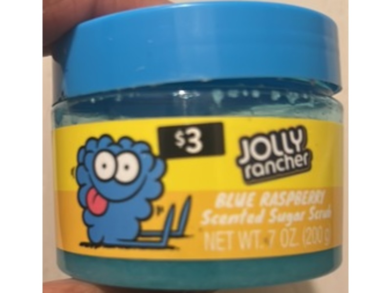Jolly Rancher Scented Sugar Scrub, Blue Raspberry, 7 oz/200 g