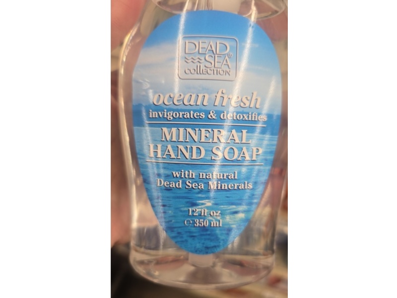 Dead Sea Collection Mineral Hand Soap, Ocean Fresh, 12 fl oz/350 mL