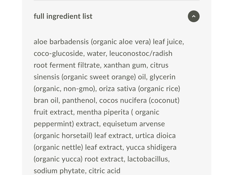 Purehaven Sweet Orange Body Shampoo, Horsetail Peppermint, 8 oz/227 g