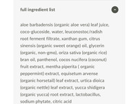 Purehaven Sweet Orange Body Shampoo, Horsetail Peppermint, 8 oz/227 g - Image 4