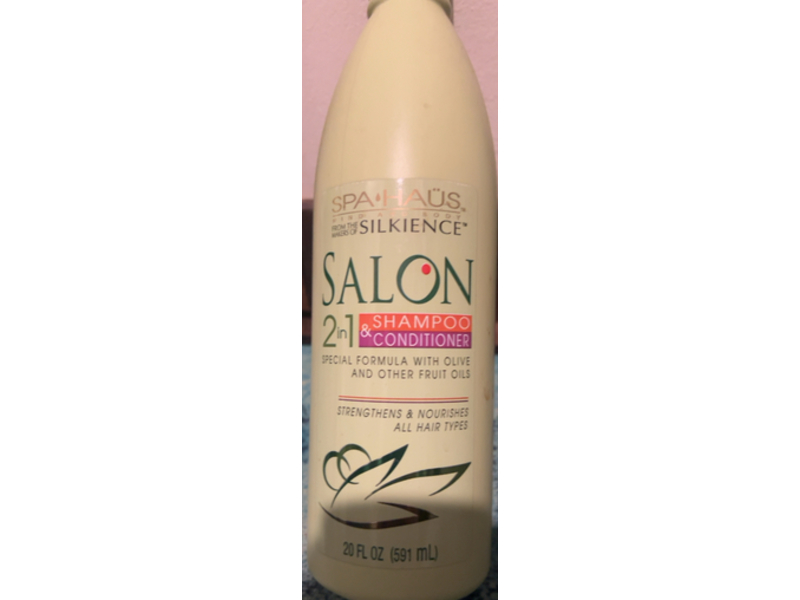Spa Haus Salon 2 In 1 Shampoo & Conditioner, 20 fl oz/591 mL