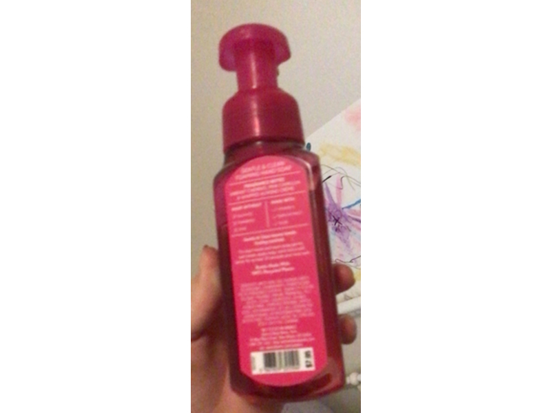 Bath & Body Works Gentle & Clean Foaming Hand Soap, Perfect In Pink, 8.75 fl oz/259 mL