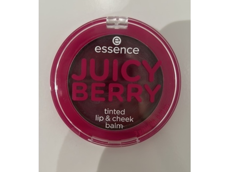 Essence Tinted Lip & Cheek Balm, Juicy Berry, 0.10 oz/3 g