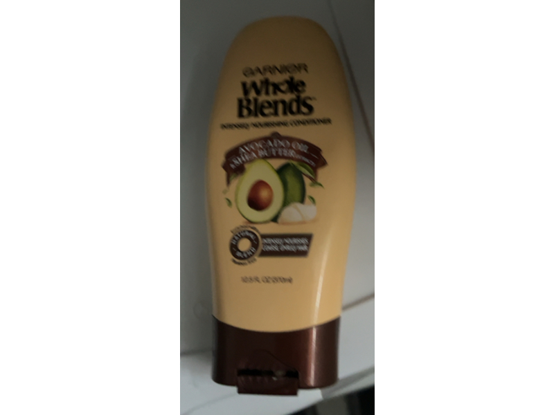 Garnier Whole Blends Nourishing Conditioner, Avocado Oil & Shea Butter, 12.5 fl oz/370 mL, Pack Of 3