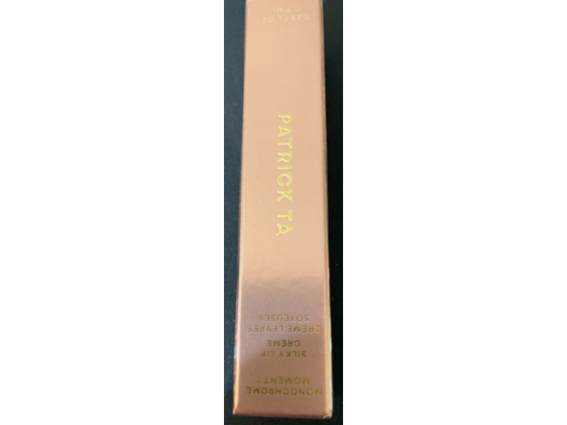 Patrick Ta Monochrome Moment Silky Lip Creme, She's Independent, 0.23 fl oz/7 mL