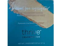 Thrive Causemetics Brilliant Face Highlighter Skin Perfecting Powder, Toquyen, 0.21 oz/6.1 g - thumbnail 1