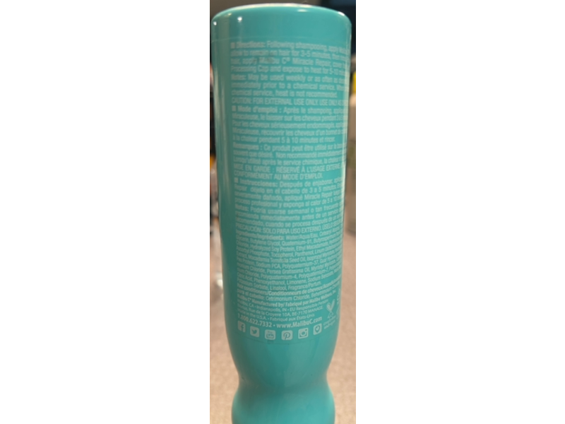 Malibu C Miracle Repair Hair Reconstructor, 9 fl oz/266 mL
