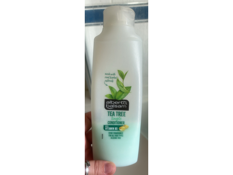 Alberto Balsam Tea Tree Tingle Conditioner, Vitamin B5, 350 mL