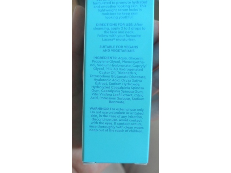 Lacura Serum, Hyaluronic Acid,