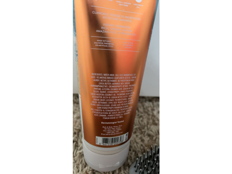 Bath & Body Works At The Beach Moisturizing Body Wash, Shea Butter + Vitamin E, 10 fl oz/295 mL