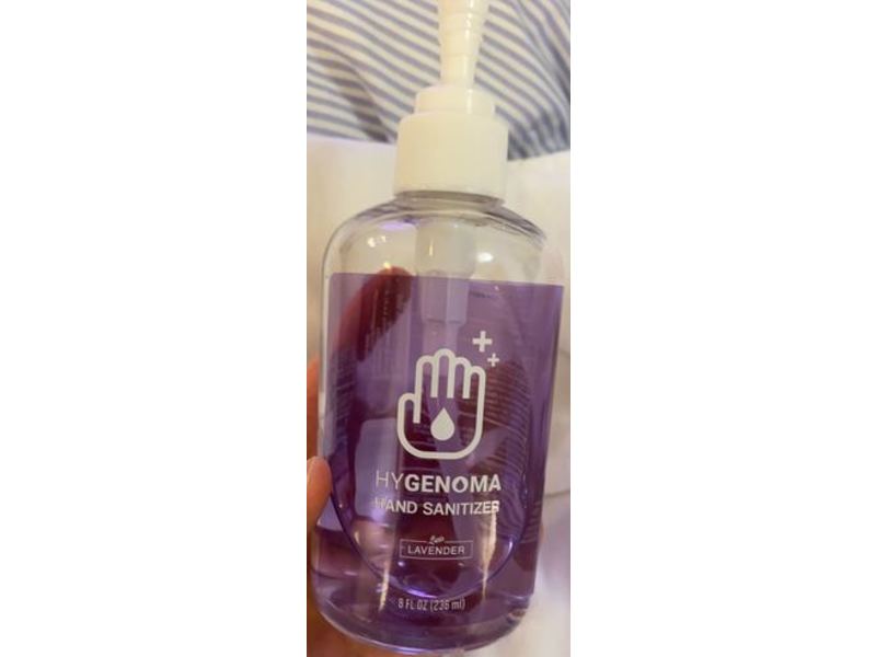 Hygenoma Hand Sanitizer, Lavender, 8 fl oz/236 mL, Pack Of 2
