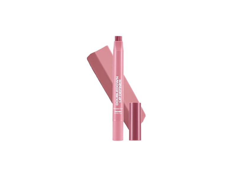Sacheu Doubledown Lip Definer, Glossed Over, 0.04 oz/1.3 g