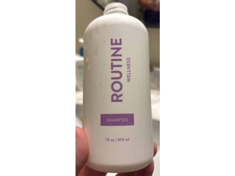 Routine Wellness Shampoo, Lavender & Cedar, 14 oz/414 mL