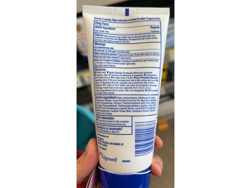 Banana Boat Sport Mineral Sunscreen Lotion, SPF 50, 5 fl oz/147 mL