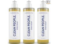 Clean People Dish Soap, Fragrance Free, 12 fl oz/355 mL, Pack Of 3 - thumbnail 1