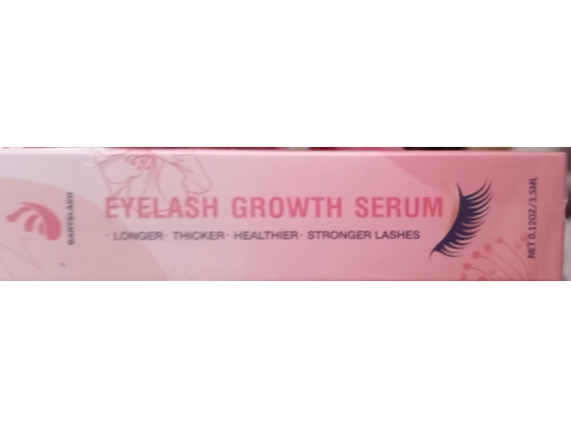 Bartlash Eyelash Growth Serum, White Pink, 0.12 oz/3.5 mL