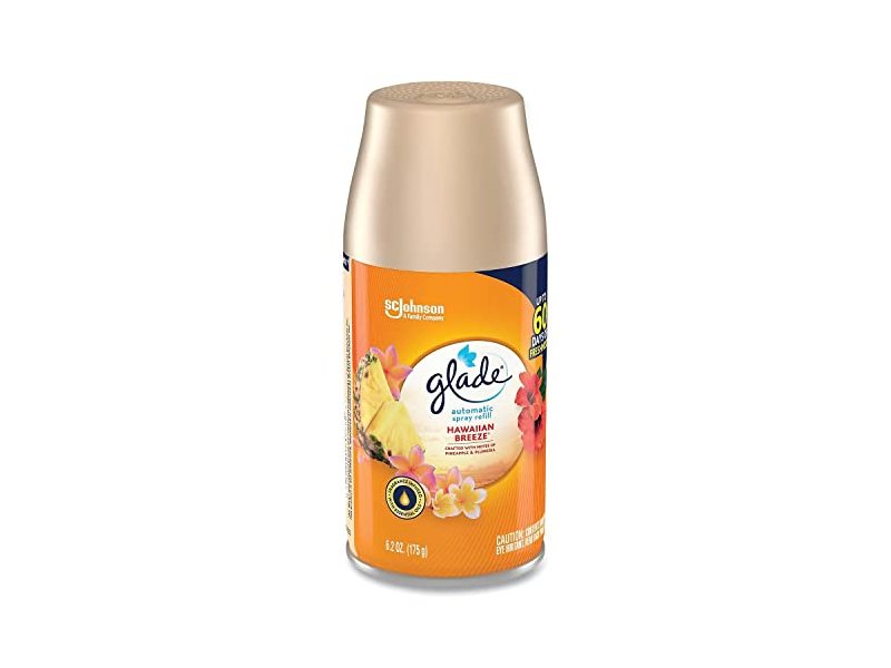 Glade Automatic Spray Refill, Hawaiian Breeze, 6.2-oz. 6 pack