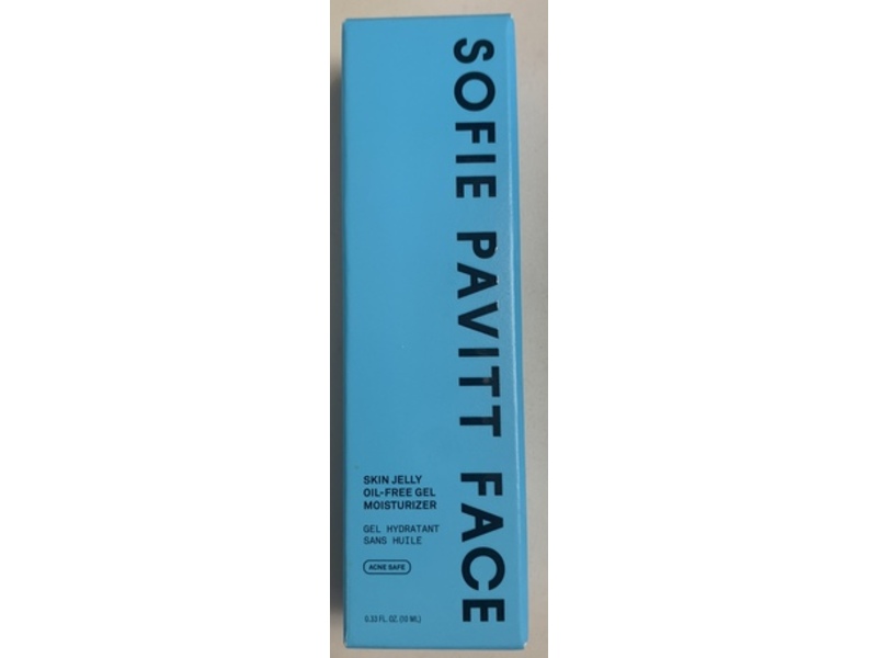 Sofie Pavitt Face Skin Jelly Oil-Free Gel Moisturizer, 0.33 fl oz/10 mL