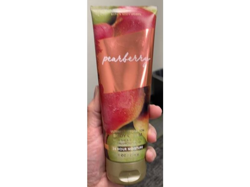 Bath & Body Works Ultimate Hydration Body Cream, Pearberry, 8 oz/226 g