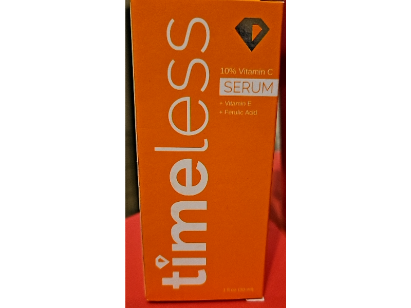 Timeless Skin Care Vitamin C Serum, Vitamin E & Ferulic Acid, 1 oz/ 30 mL