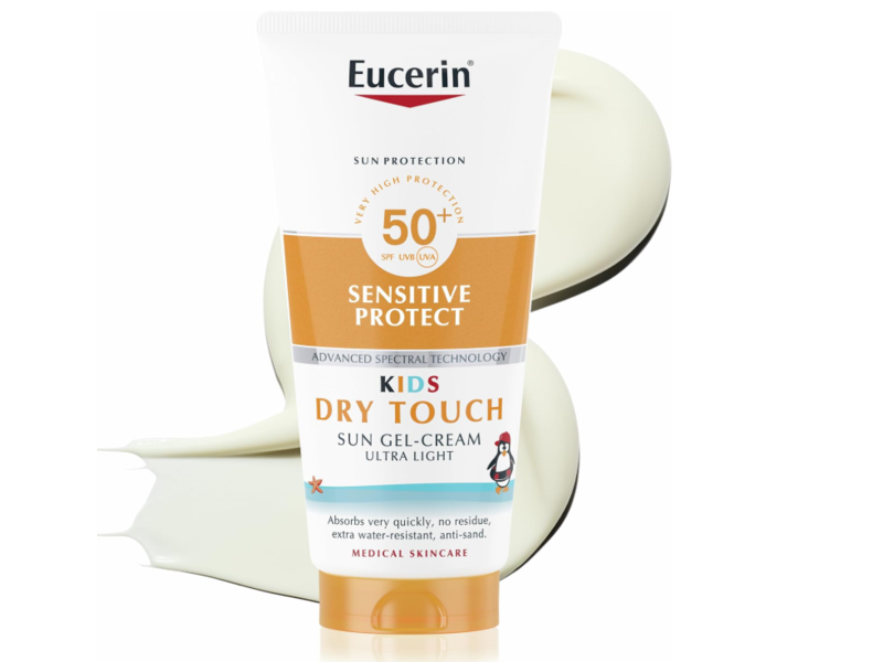 Eucerin Sun Kids Dry Touch Sun Gel Cream, SPF 50+, 200 mL