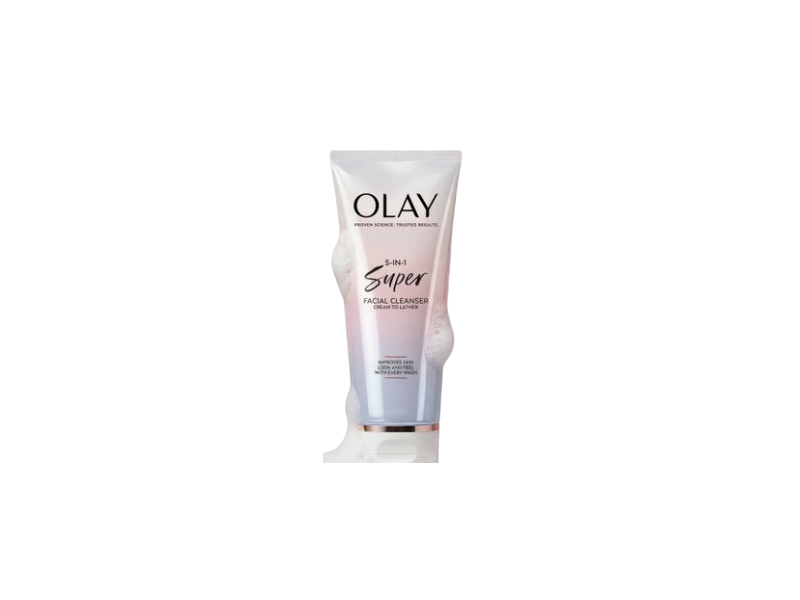 Olay 5-In-1 Super Facial Cleanser, 6.7 fl oz/198 mL