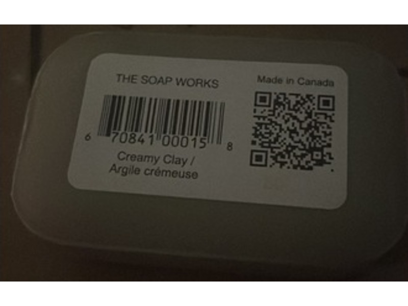 The Soap Works Bar Soap, Creamy Clay, 110 g
