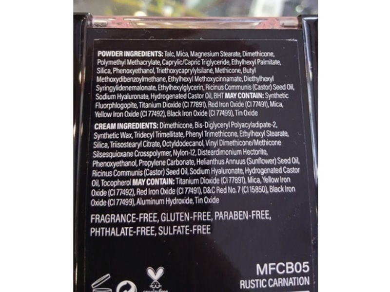 Bloom Cheeky Cream & Powder Blush Duo, Rustic Carnation