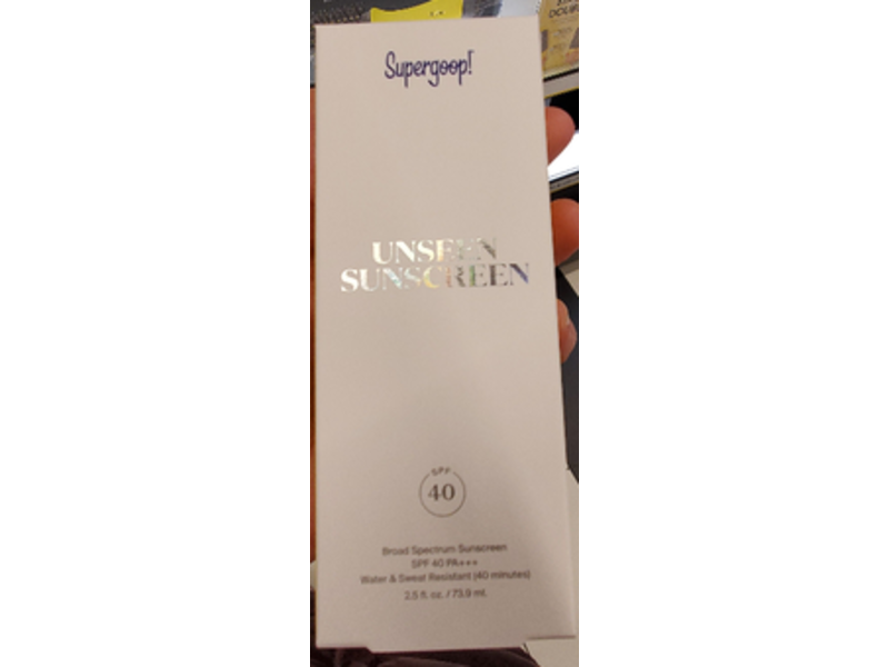 Supergoop! Unseen Sunscreen, SPF 40 PA+++, 2.5 oz/73.9 mL